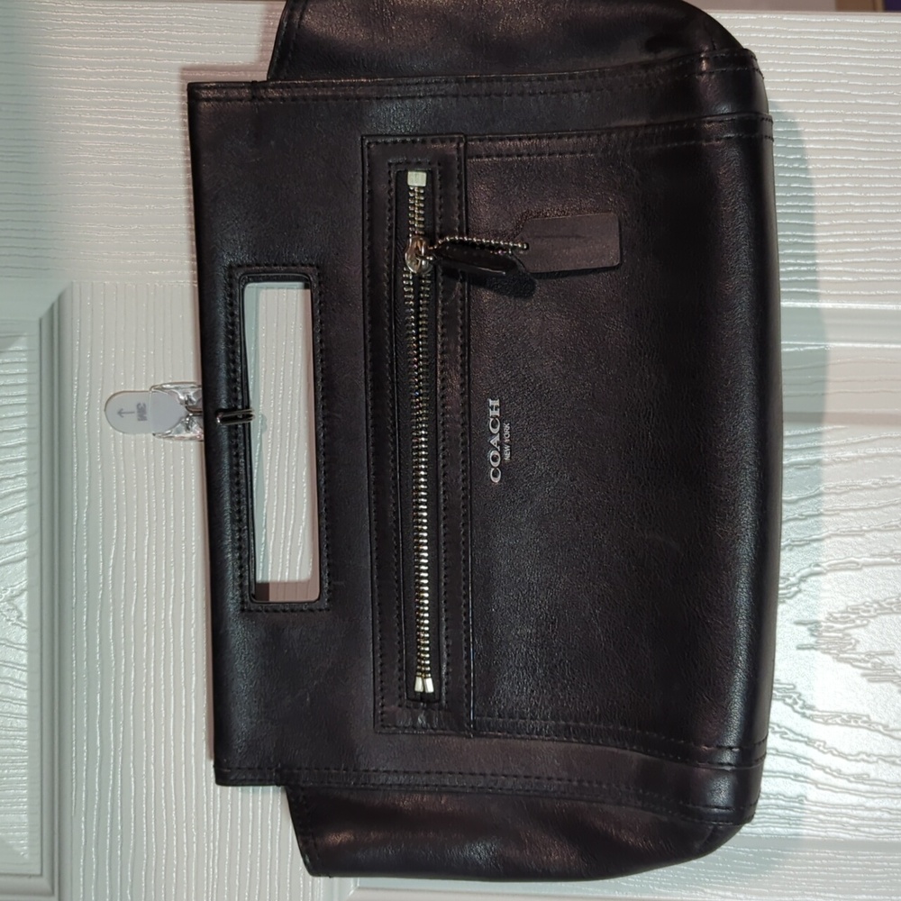 Coach Legacy Zipper Clutch